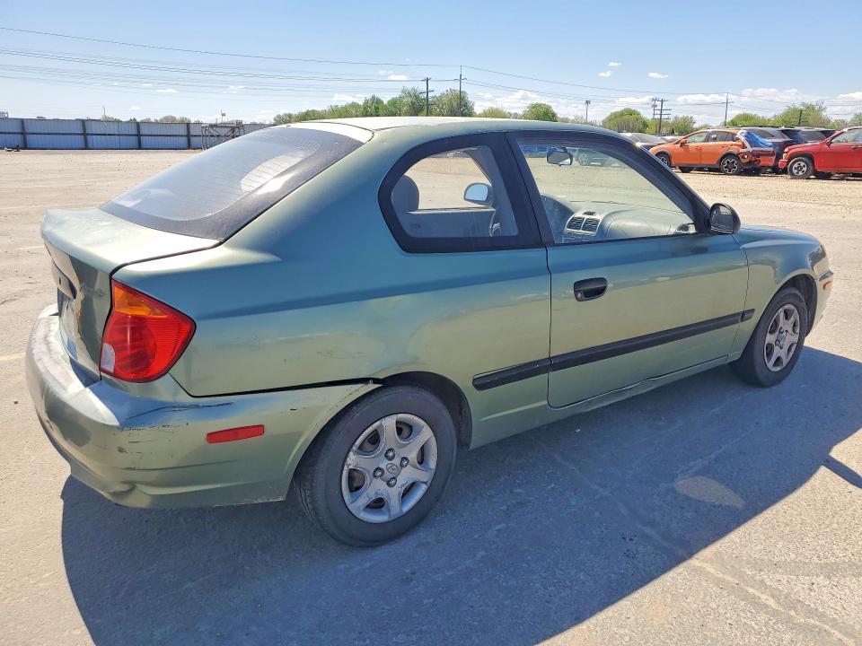 2003 Hyundai Accent მანქანა იყიდება აუქციონზე, vin: KMHCF35C93U237255, აუქციონის ნომერი: 52467406