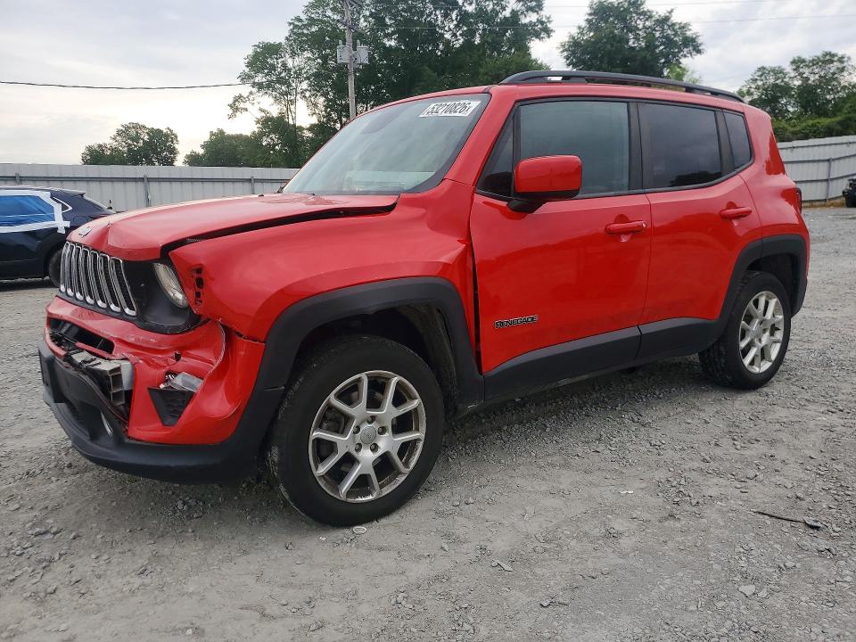 2020 Jeep Renegade მანქანა იყიდება აუქციონზე, vin: ZACNJBBB1LPL18542, აუქციონის ნომერი: 53210826