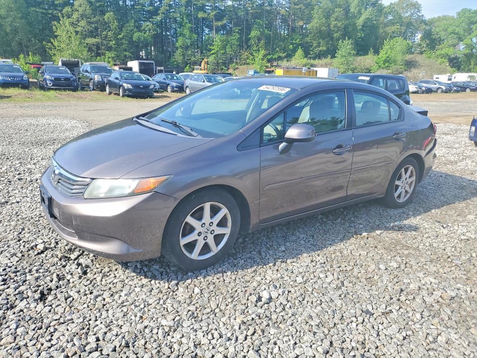 2012 Honda Civic მანქანა იყიდება აუქციონზე, vin: 2HGFB2E5XCH513648, აუქციონის ნომერი: 54292596