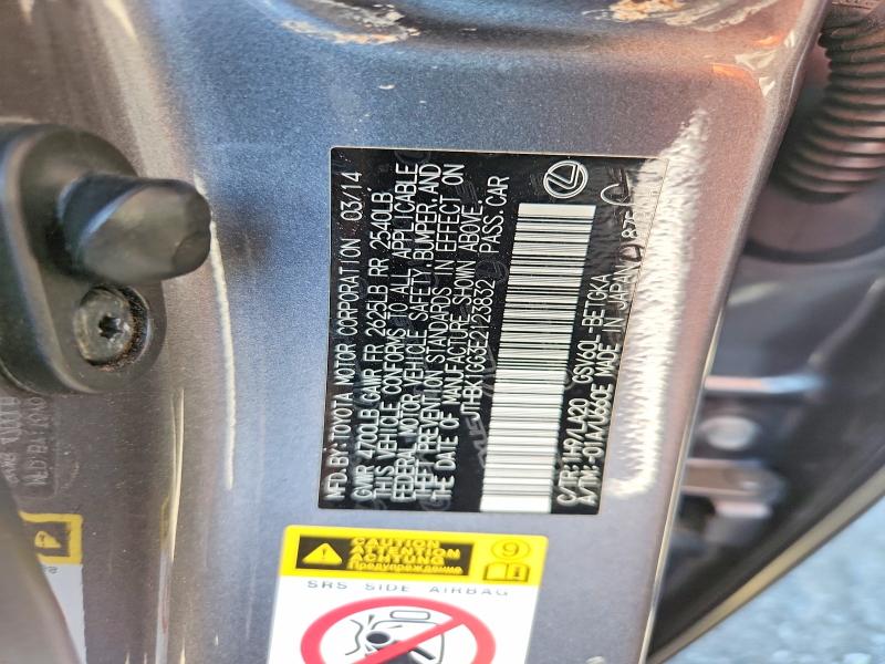 Aukcja sprzedaży 2014 Lexus Es, vin: JTHBK1GG3E2123832, numer aukcji: 53108626
