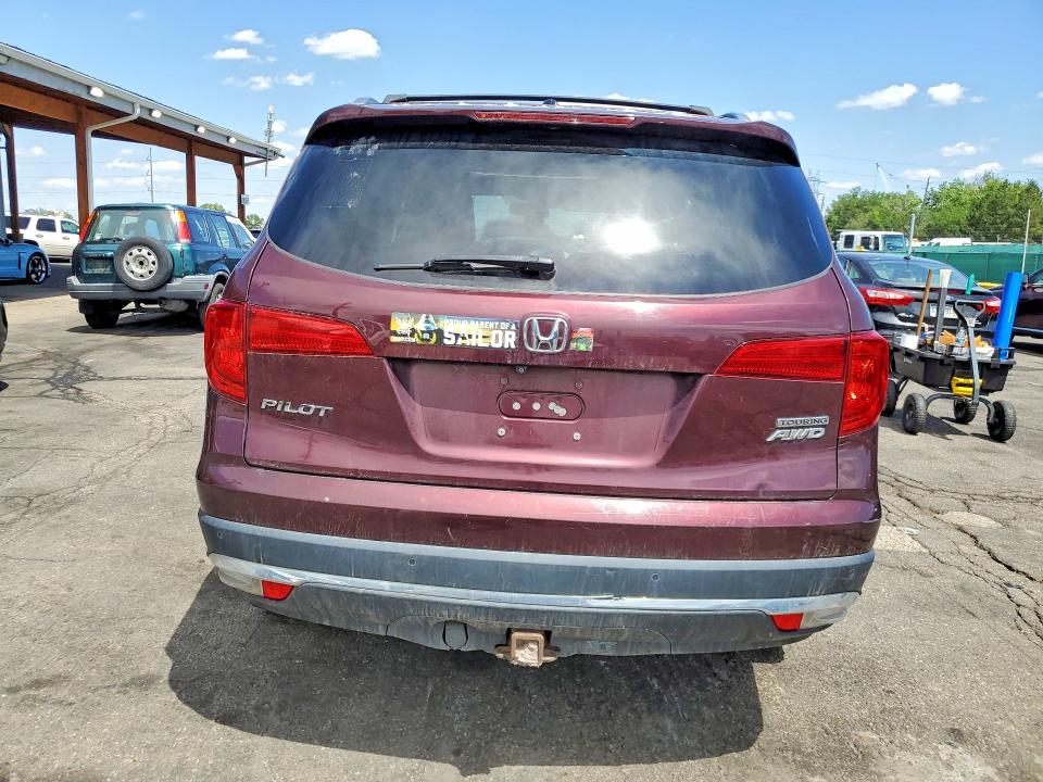 Продажа на аукционе авто 2016 Honda Pilot, vin: 5FNYF6H93GB088156, номер лота: 55420306
