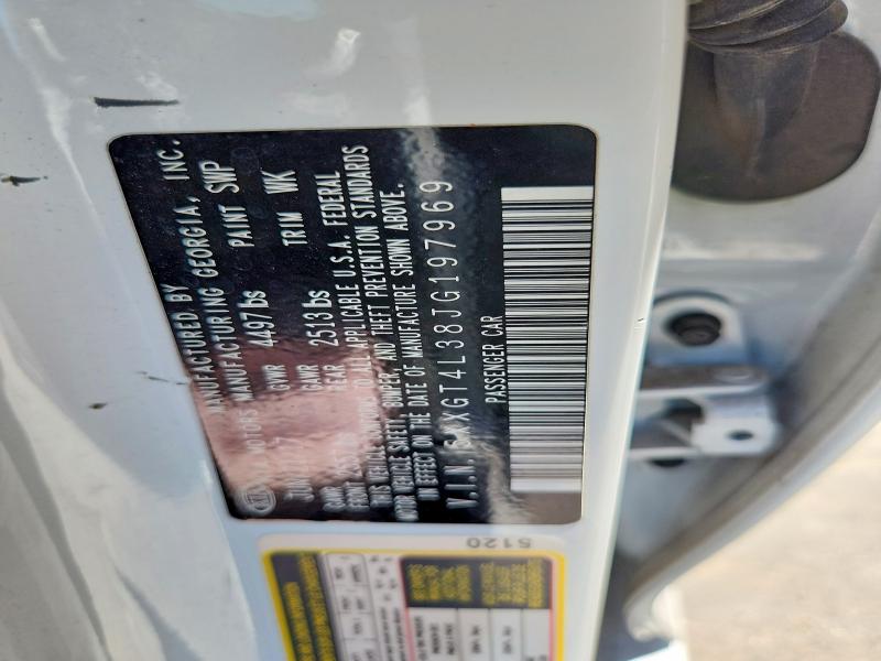 2018 Kia Optima მანქანა იყიდება აუქციონზე, vin: 5XXGT4L38JG197969, აუქციონის ნომერი: 53421576