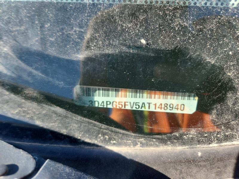 53704116 :رقم المزاد ، 3D4PG5FV5AT148940 vin ، 2010 Dodge Journey مزاد بيع