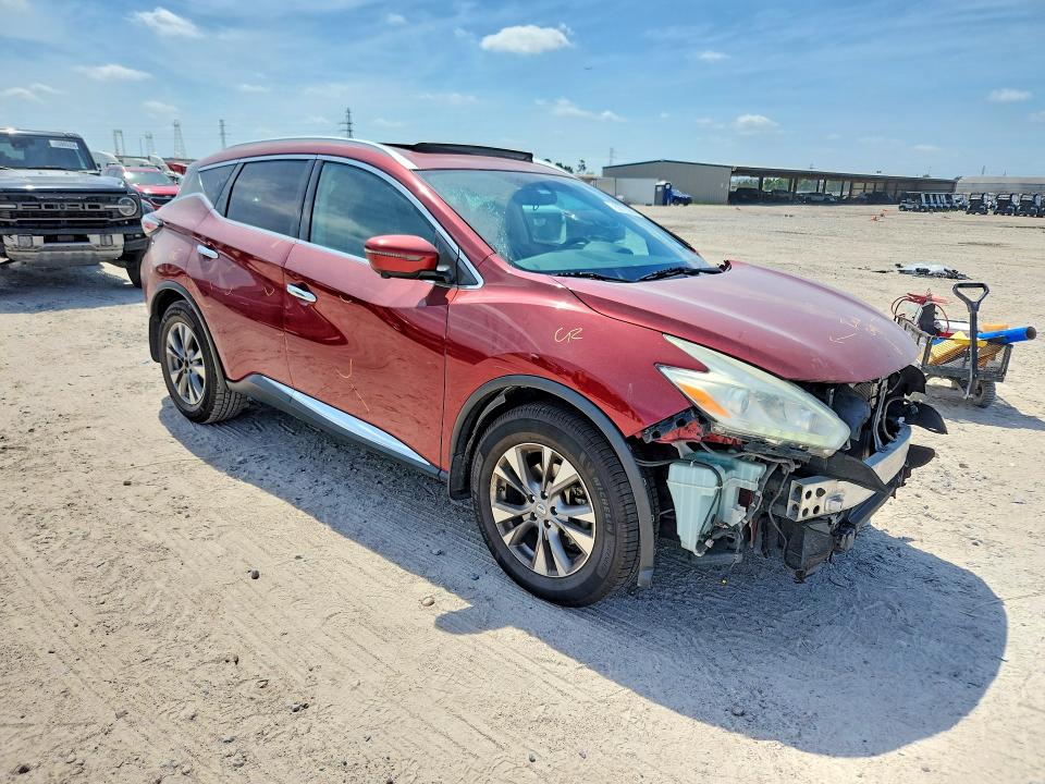 2017 Nissan Murano მანქანა იყიდება აუქციონზე, vin: 5N1AZ2MHXHN187554, აუქციონის ნომერი: 53722636