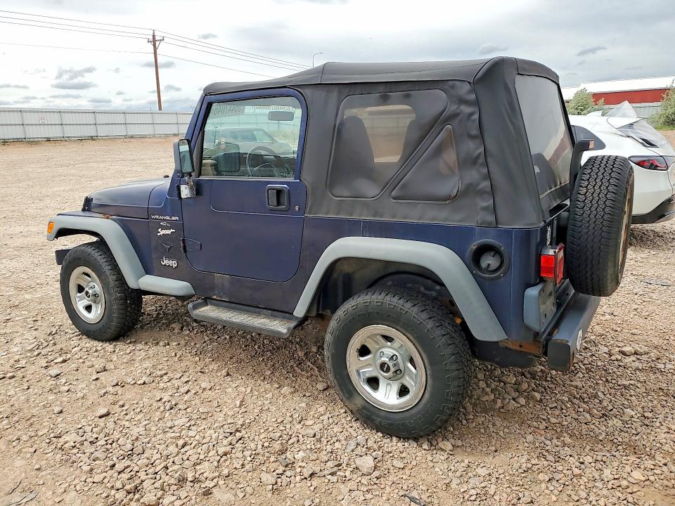 55447046 :رقم المزاد ، 1J4FY19S8VP449691 vin ، 1997 Jeep Wrangler / Tj مزاد بيع