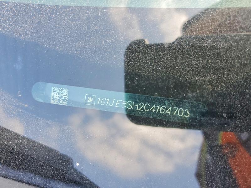 Продажа на аукционе авто 2012 Chevrolet Sonic, vin: 1G1JE5SH2C4164703, номер лота: 53791726