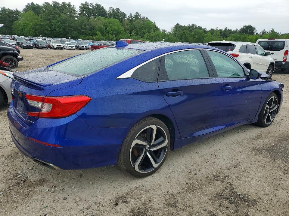 54524676 :رقم المزاد ، 1HGCV1F34LA015722 vin ، 2020 Honda Accord مزاد بيع