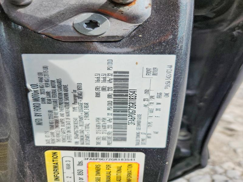 Продаж на аукціоні авто 2016 Ford Fusion, vin: 3FA6P0G72GR183541, номер лоту: 54283726