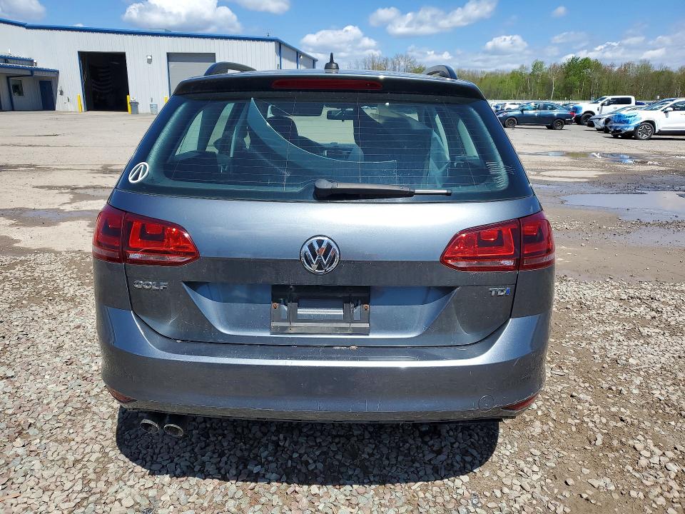 52689066 :رقم المزاد ، 3VWCA7AU8FM515481 vin ، 2015 Volkswagen Golf Sportwagen مزاد بيع