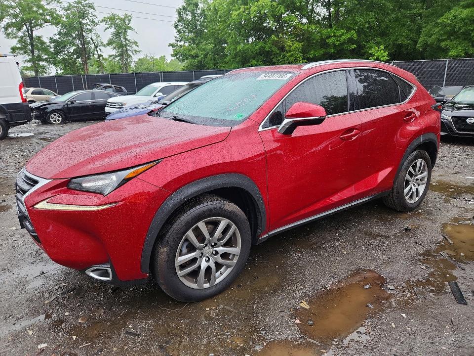 Продаж на аукціоні авто 2016 Lexus Nx 200t, vin: JTJBARBZ0G2053671, номер лоту: 54497766