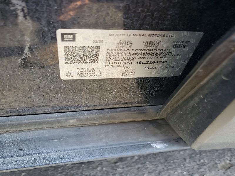 Продаж на аукціоні авто 2020 Gmc Acadia, vin: 1GKKNKLA6LZ164741, номер лоту: 53324386