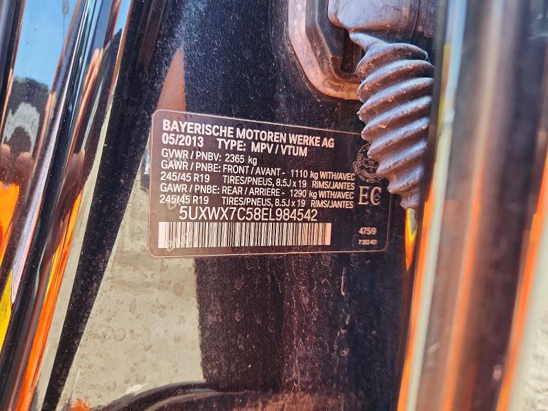 Продажа на аукционе авто 2014 Bmw X3, vin: 5UXWX7C58EL984542, номер лота: 53923466
