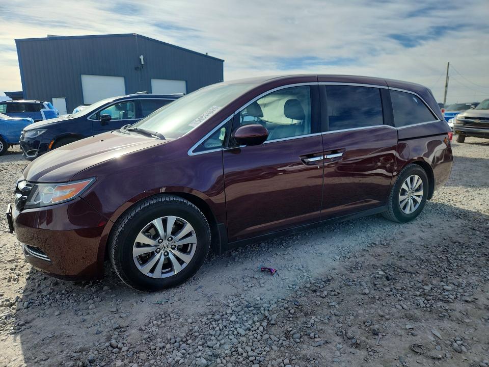 Auction sale of the 2015 Honda Odyssey, vin: 5FNRL5H62FB106335, lot number: 54814626