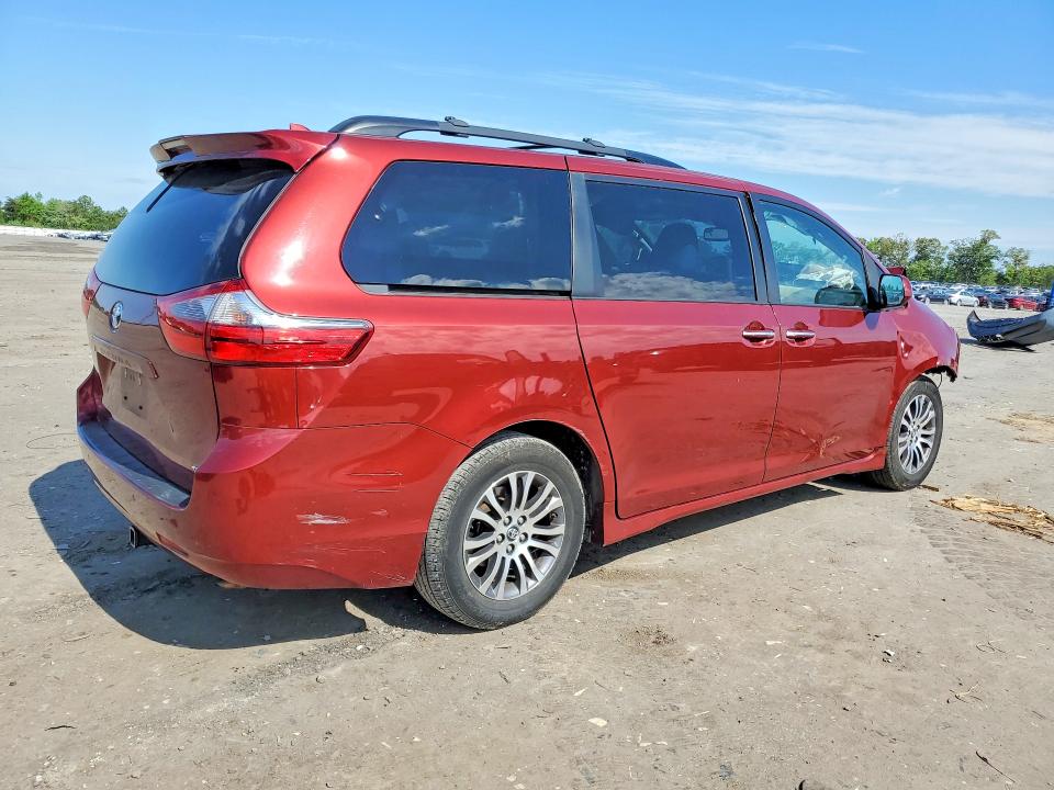 53019486 :رقم المزاد ، 5TDYZ3DC1LS021116 vin ، 2020 Toyota Sienna مزاد بيع