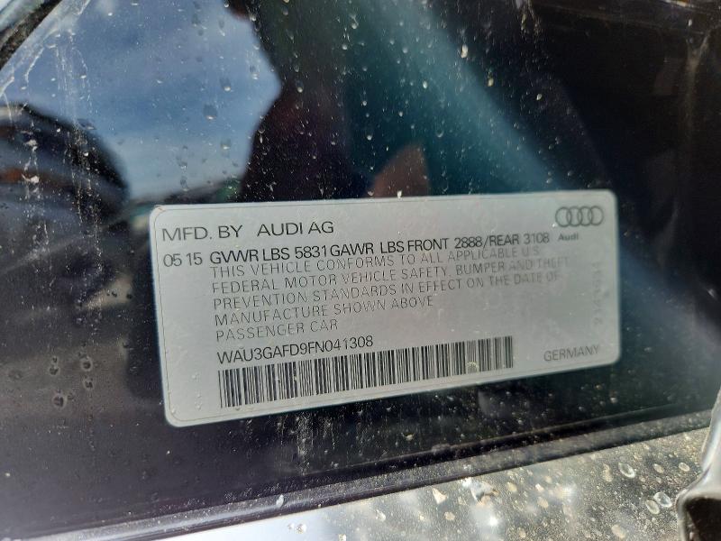 Продажа на аукционе авто 2015 Audi A8, vin: WAU3GAFD9FN041308, номер лота: 53948376