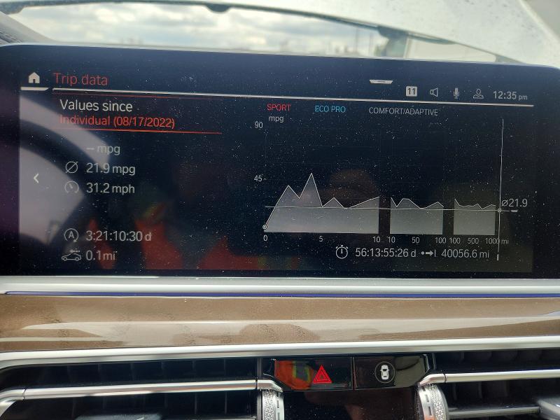 55458296 :رقم المزاد ، 5UXCR4C08N9N36265 vin ، 2022 Bmw X5 مزاد بيع