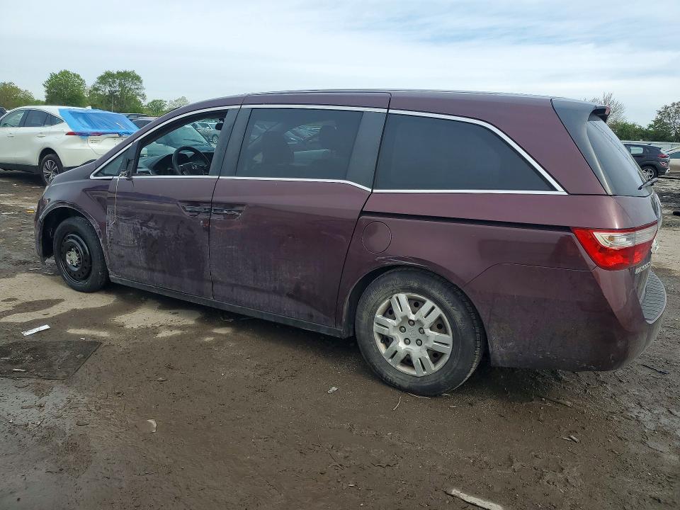 52352446 :رقم المزاد ، 5FNRL5H28BB021314 vin ، 2011 Honda Odyssey مزاد بيع