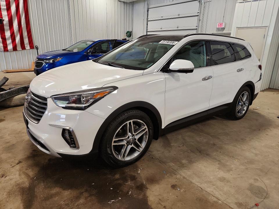 2017 Hyundai Santa Fe მანქანა იყიდება აუქციონზე, vin: KM8SRDHF0HU223010, აუქციონის ნომერი: 55190306