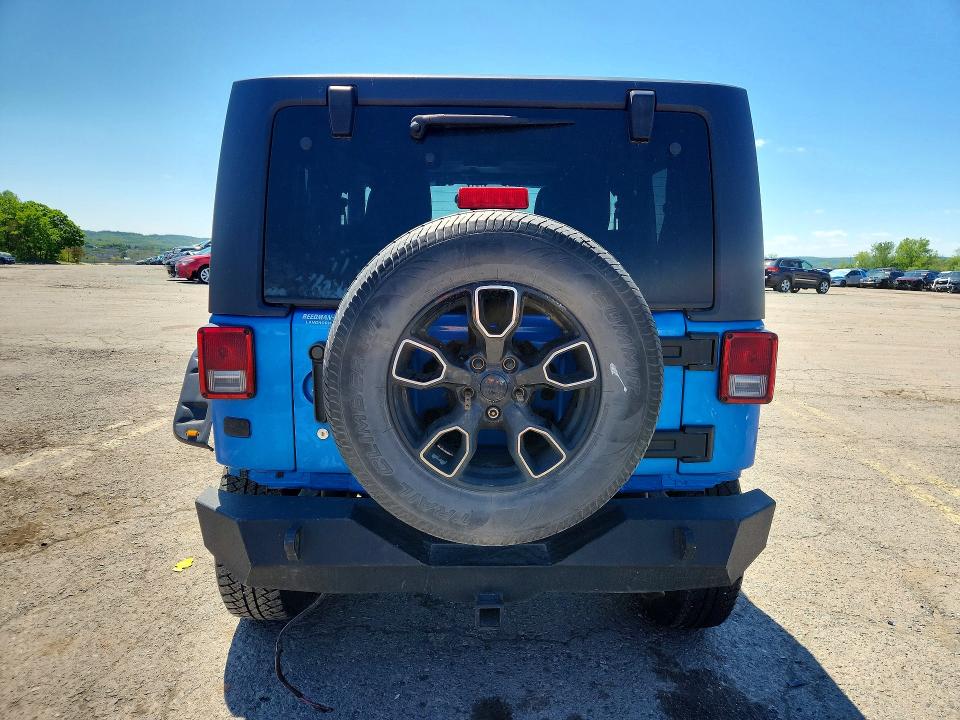 52670096 :رقم المزاد ، 1C4AJWAG6GL105473 vin ، 2016 Jeep Wrangler مزاد بيع