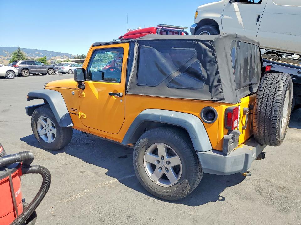 52967326 :رقم المزاد ، 1C4AJWAGXDL508254 vin ، 2013 Jeep Wrangler مزاد بيع