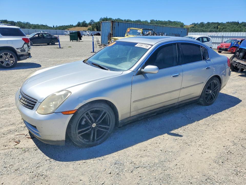 51567716 :رقم المزاد ، JNKCV51E24M606922 vin ، 2004 Infiniti G35 مزاد بيع