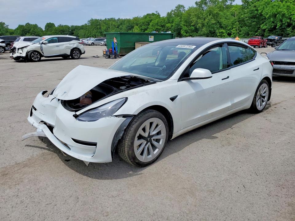 2023 Tesla Model 3 მანქანა იყიდება აუქციონზე, vin: 5YJ3E1EA1PF496010, აუქციონის ნომერი: 55087256