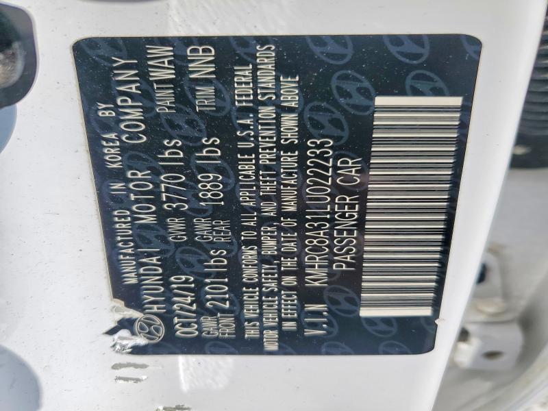 Продаж на аукціоні авто 2020 Hyundai Venue, vin: KMHRC8A31LU022233, номер лоту: 55449066