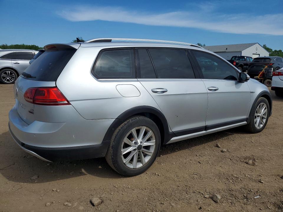 Продажа на аукционе авто 2017 Volkswagen Golf Alltrack, vin: 3VWH17AU4HM507001, номер лота: 50823556