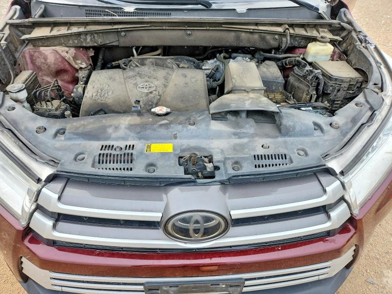 2018 Toyota Highlander მანქანა იყიდება აუქციონზე, vin: 5TDZZRFH8JS286032, აუქციონის ნომერი: 54211156