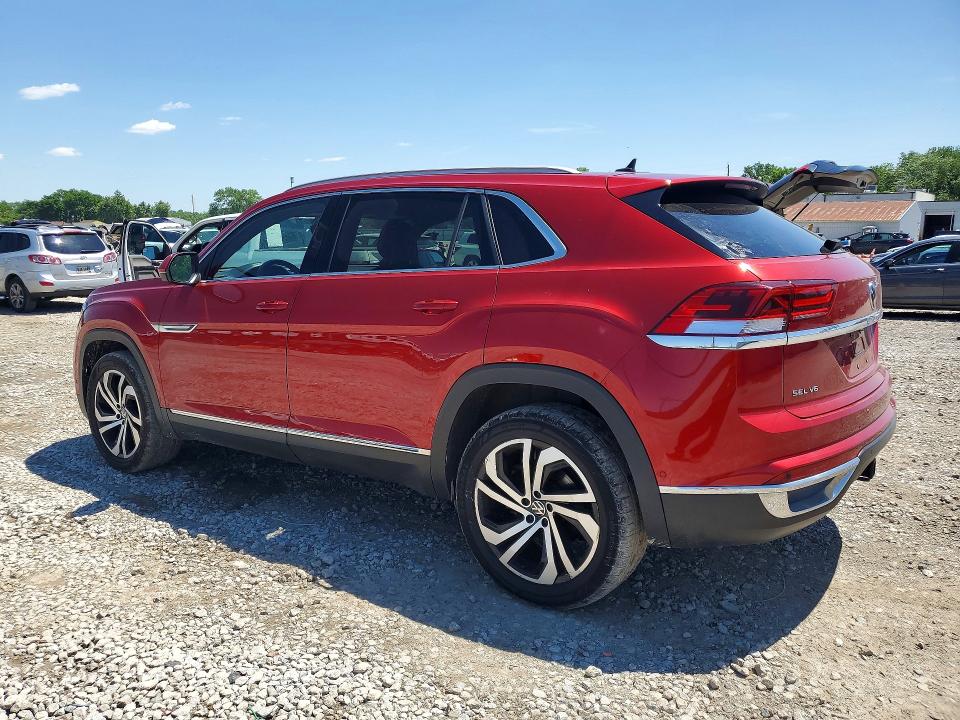 54722716 :رقم المزاد ، 1V2TE2CA1MC204842 vin ، 2021 Volkswagen Atlas Cross Sport مزاد بيع