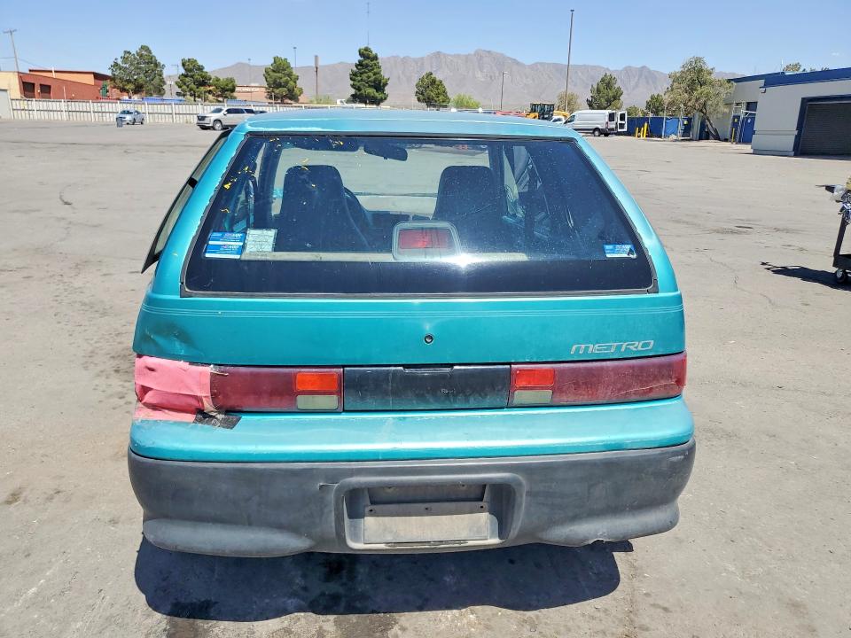 1993 Geo Metro მანქანა იყიდება აუქციონზე, vin: 2C1MR2469P6775364, აუქციონის ნომერი: 53442896