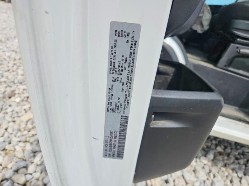 2021 Ram Promaster 1500 მანქანა იყიდება აუქციონზე, vin: 3C6LRVBG5ME584197, აუქციონის ნომერი: 54638166