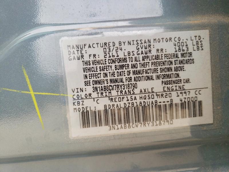 Продаж на аукціоні авто 2024 Nissan Sentra, vin: 3N1AB8CV7RY318790, номер лоту: 52429306
