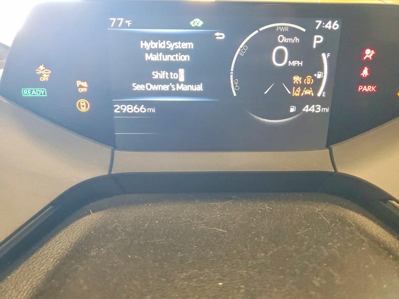 2025 Toyota Prius მანქანა იყიდება აუქციონზე, vin: JTDADABUXS3027139, აუქციონის ნომერი: 54364856