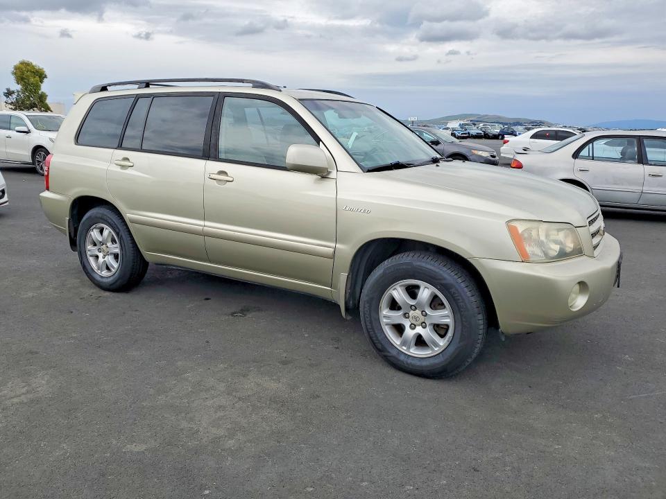 2003 Toyota Highlander მანქანა იყიდება აუქციონზე, vin: JTEGF21A630111555, აუქციონის ნომერი: 52459016