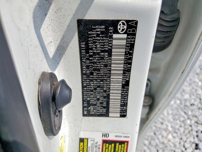 Продаж на аукціоні авто 2015 Toyota Corolla, vin: 5YFBURHE1FP181903, номер лоту: 54678936