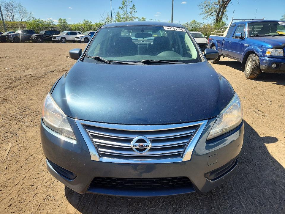 53751756 :رقم المزاد ، 3N1AB7AP0EL665139 vin ، 2014 Nissan Sentra مزاد بيع