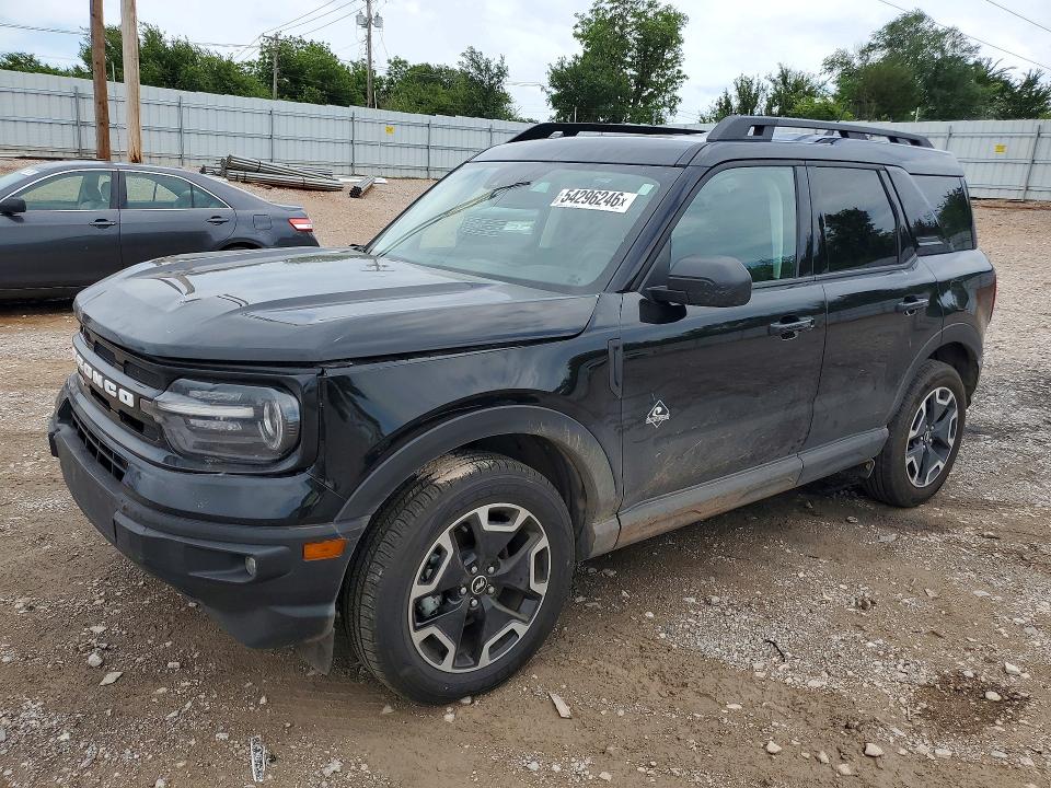 Auction sale of the 2024 Ford Bronco Sport, vin: 3FMCR9C62RRE59630, lot number: 54296246