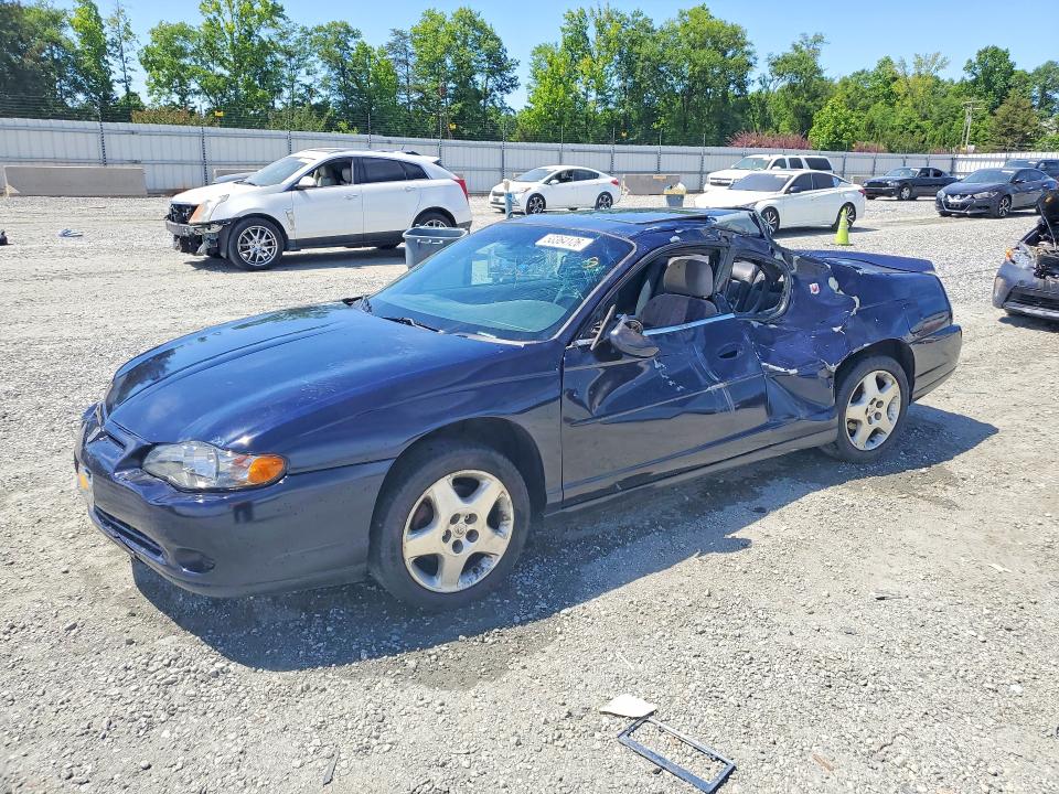 Aukcja sprzedaży 2001 Chevrolet Monte Carlo, vin: 2G1WW15E119331561, numer aukcji: 53364126