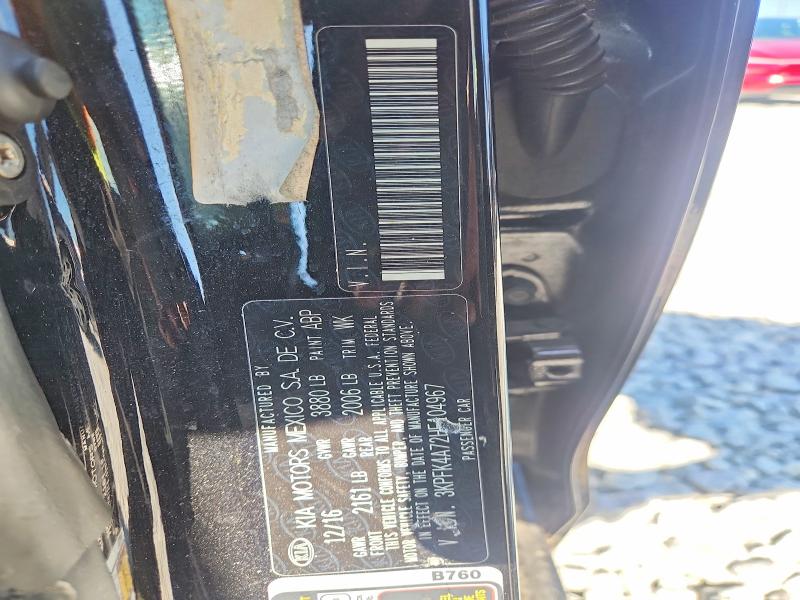 Aukcja sprzedaży 2017 Kia Forte, vin: 3KPFK4A72HE104967, numer aukcji: 53720786