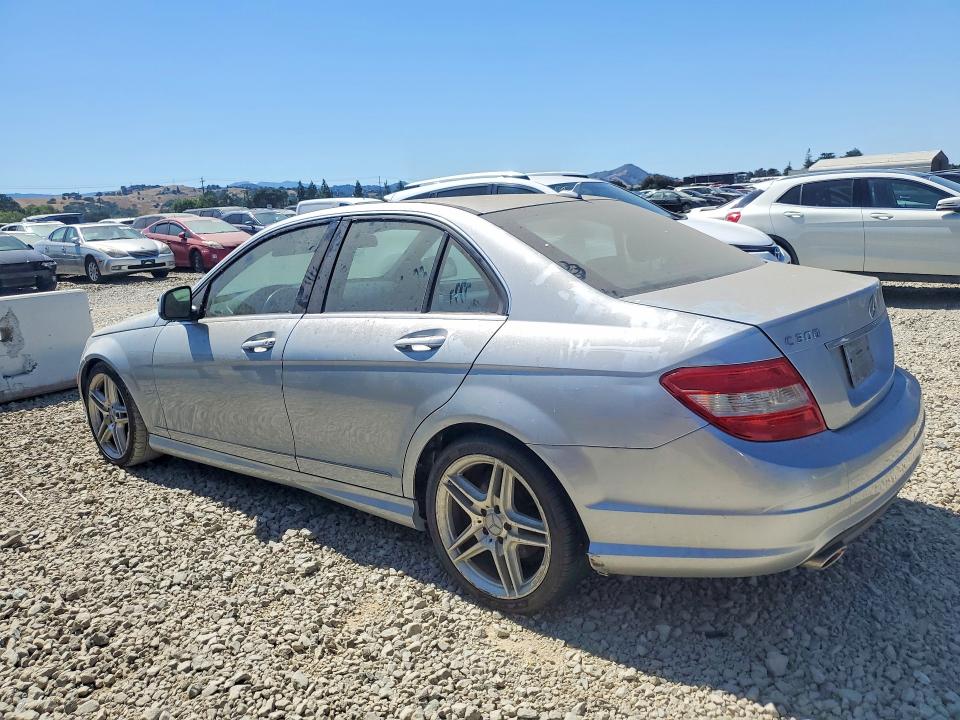 2009 Mercedes-benz C მანქანა იყიდება აუქციონზე, vin: WDDGF54X19F208289, აუქციონის ნომერი: 54321566