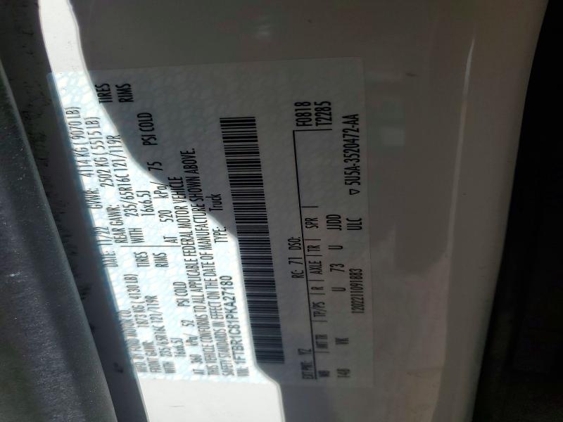 51994056 :رقم المزاد ، 1FTBR1C81PKA27180 vin ، 2023 Ford Transit مزاد بيع