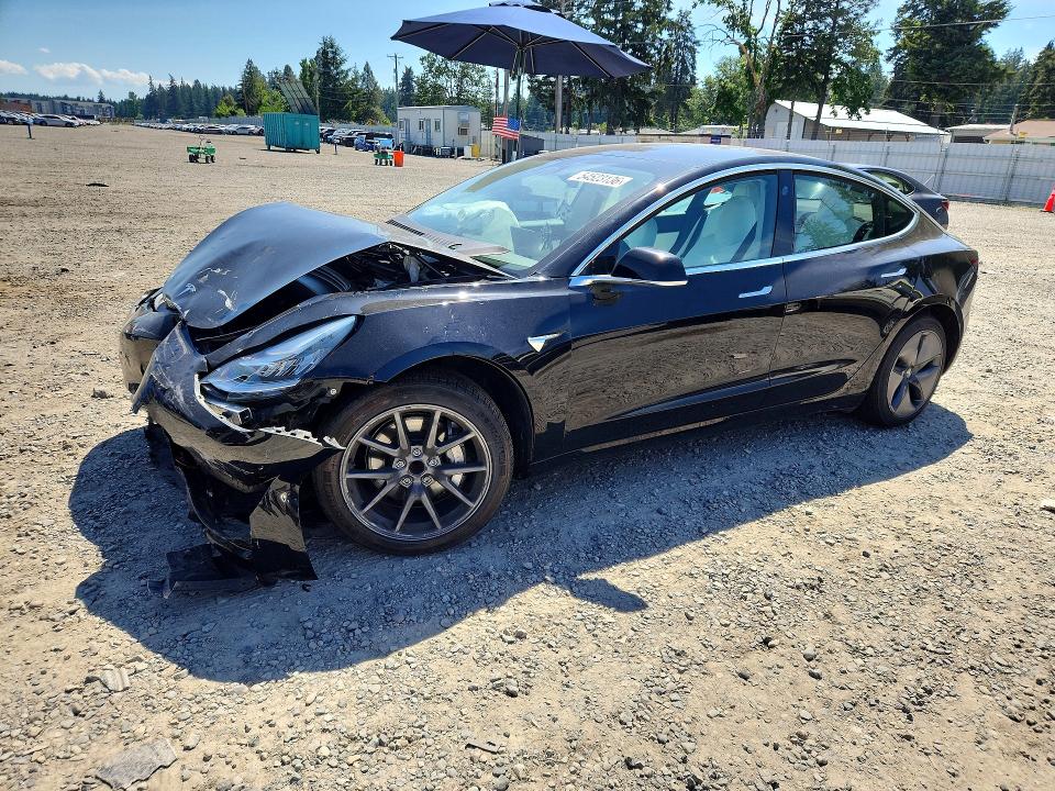2019 Tesla Model 3 მანქანა იყიდება აუქციონზე, vin: 5YJ3E1EA4KF322585, აუქციონის ნომერი: 54523136