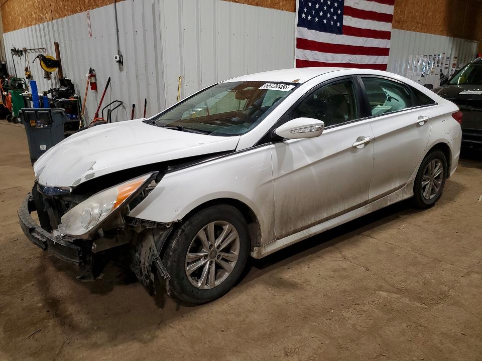 2014 Hyundai Sonata მანქანა იყიდება აუქციონზე, vin: 5NPEB4AC1EH938969, აუქციონის ნომერი: 55138466