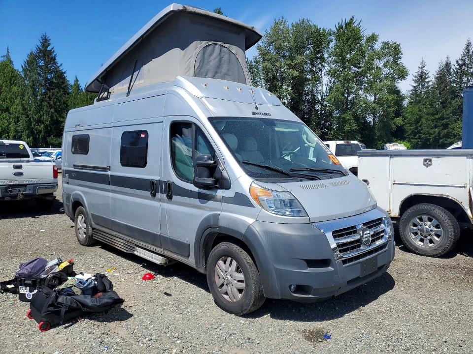 2018 Ram Promaster 2500 მანქანა იყიდება აუქციონზე, vin: 3C6TRVDG5JE115958, აუქციონის ნომერი: 53931716