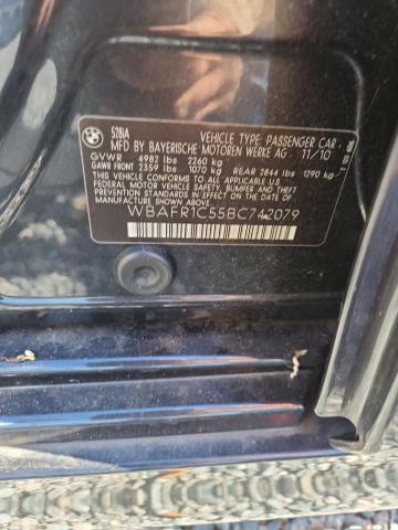 52024646 :رقم المزاد ، WBAFR1C55BC742079 vin ، 2011 Bmw 528 مزاد بيع