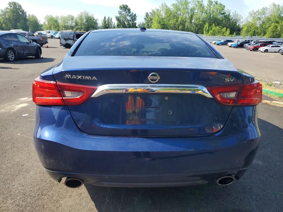 2018 Nissan Maxima მანქანა იყიდება აუქციონზე, vin: 1N4AA6APXJC393950, აუქციონის ნომერი: 55363006
