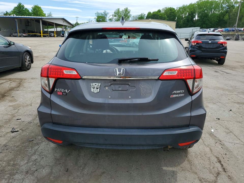 2022 Honda Hr-v მანქანა იყიდება აუქციონზე, vin: 3CZRU6H35NM711673, აუქციონის ნომერი: 54285966