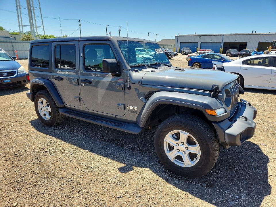 Продажа на аукционе авто 2020 Jeep Wrangler Unlimited, vin: 1C4HJXDG9LW216589, номер лота: 52487206