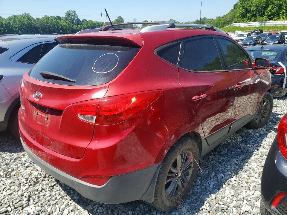 2015 Hyundai Tucson მანქანა იყიდება აუქციონზე, vin: KM8JU3AG0FU088227, აუქციონის ნომერი: 53455626